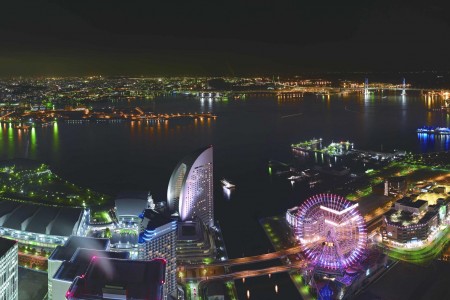 浪漫的横滨夜色