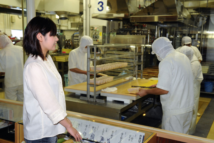 小田原当地的海鲜