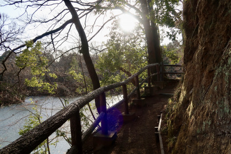 在中井裡的亲子时光