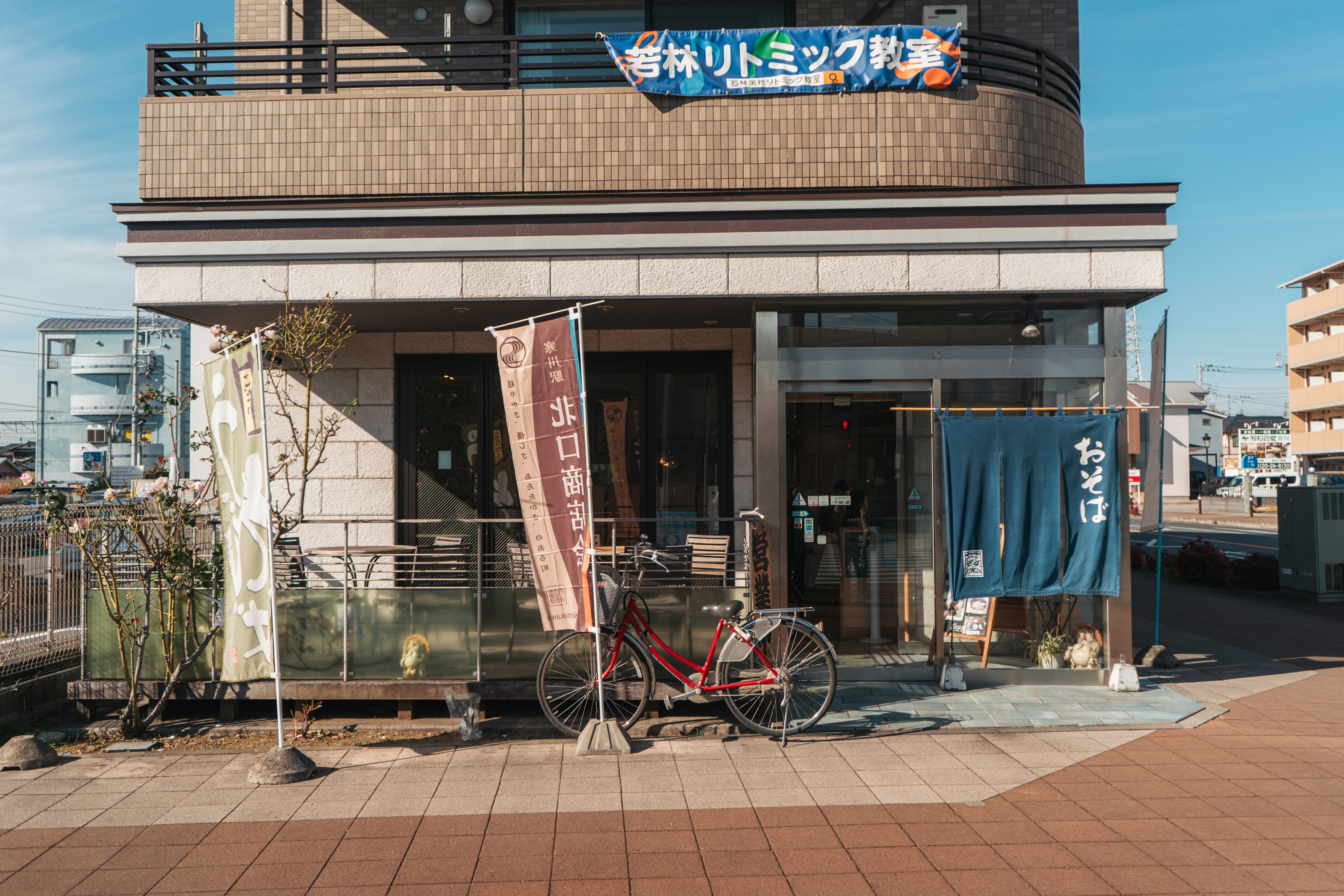 蕎麦巴屋的店面（Cathy Guex）