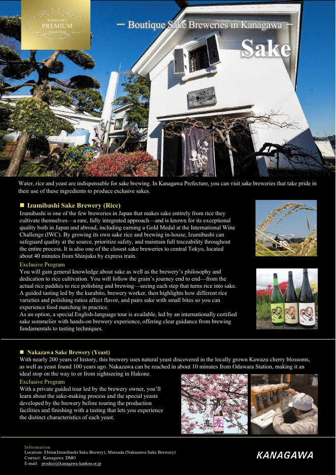 Sake Breweries in Kanagawa