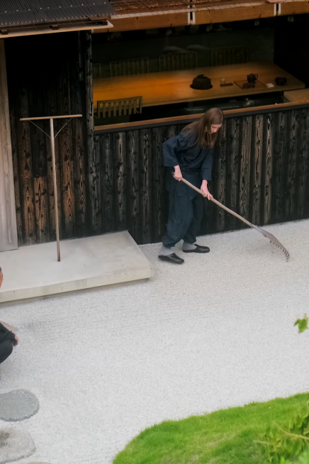 在现代旅馆中体验禅道