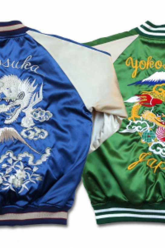 横须贺刺绣外套