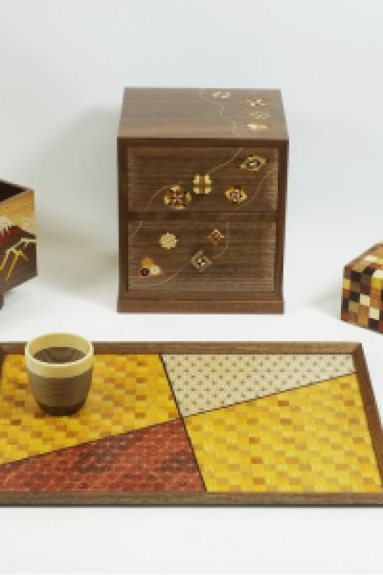 箱根寄木细工・木象嵌