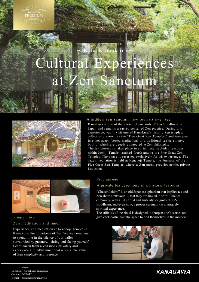 Cultural Experiences at Zen Sanctum