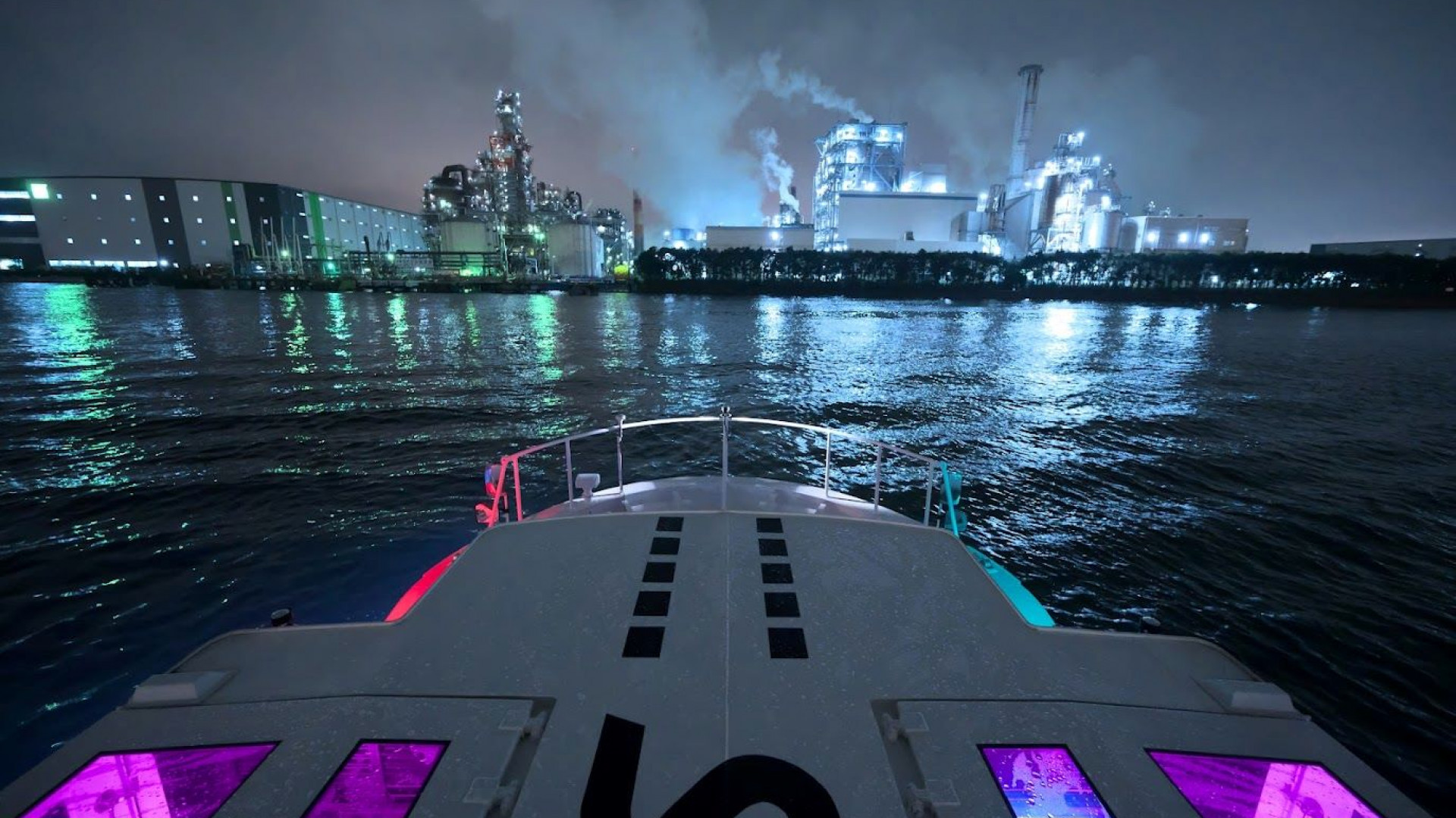 川崎「超」工场夜景游船