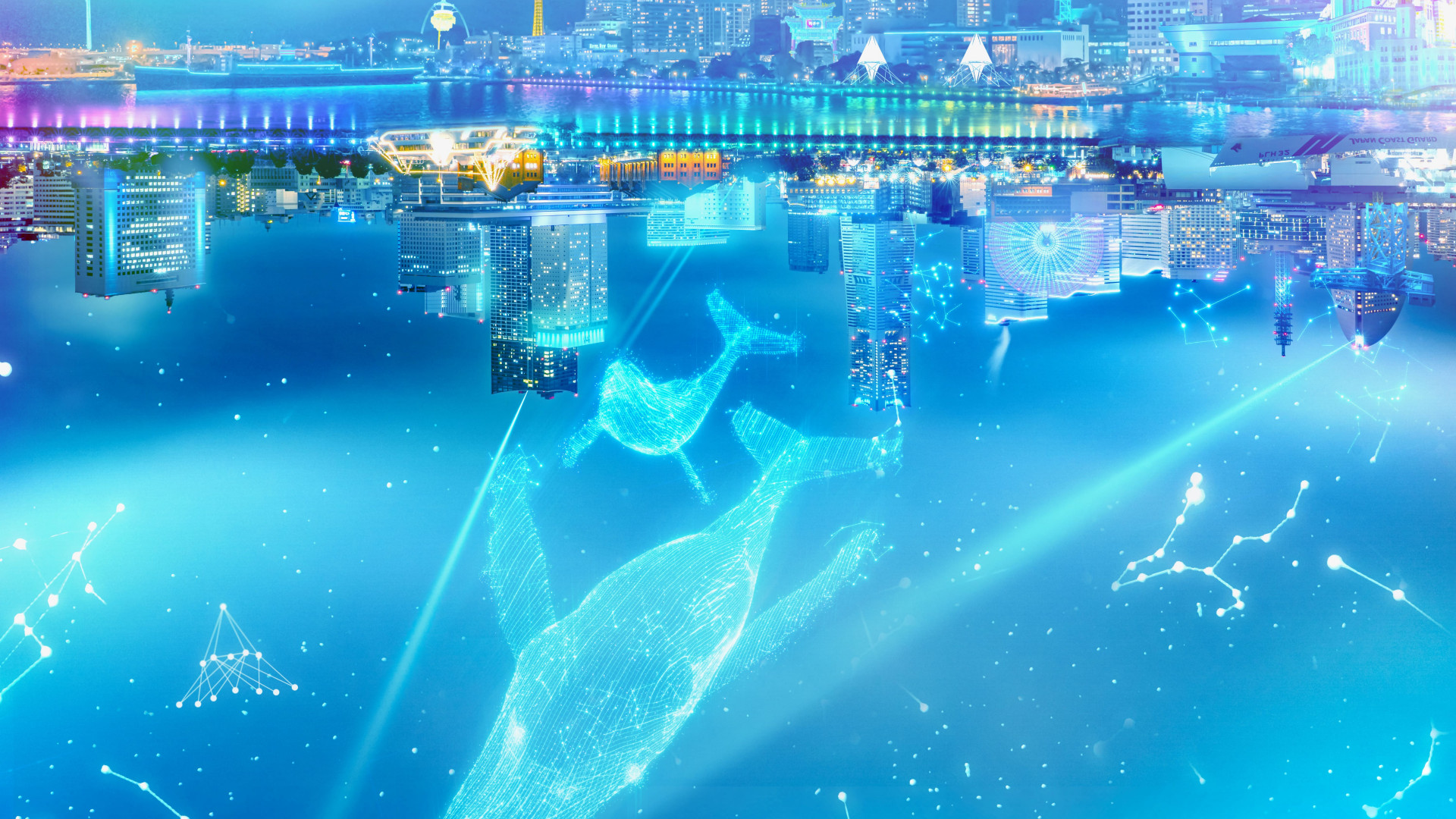 밤의 요코하마 일루미네이션 2024-25