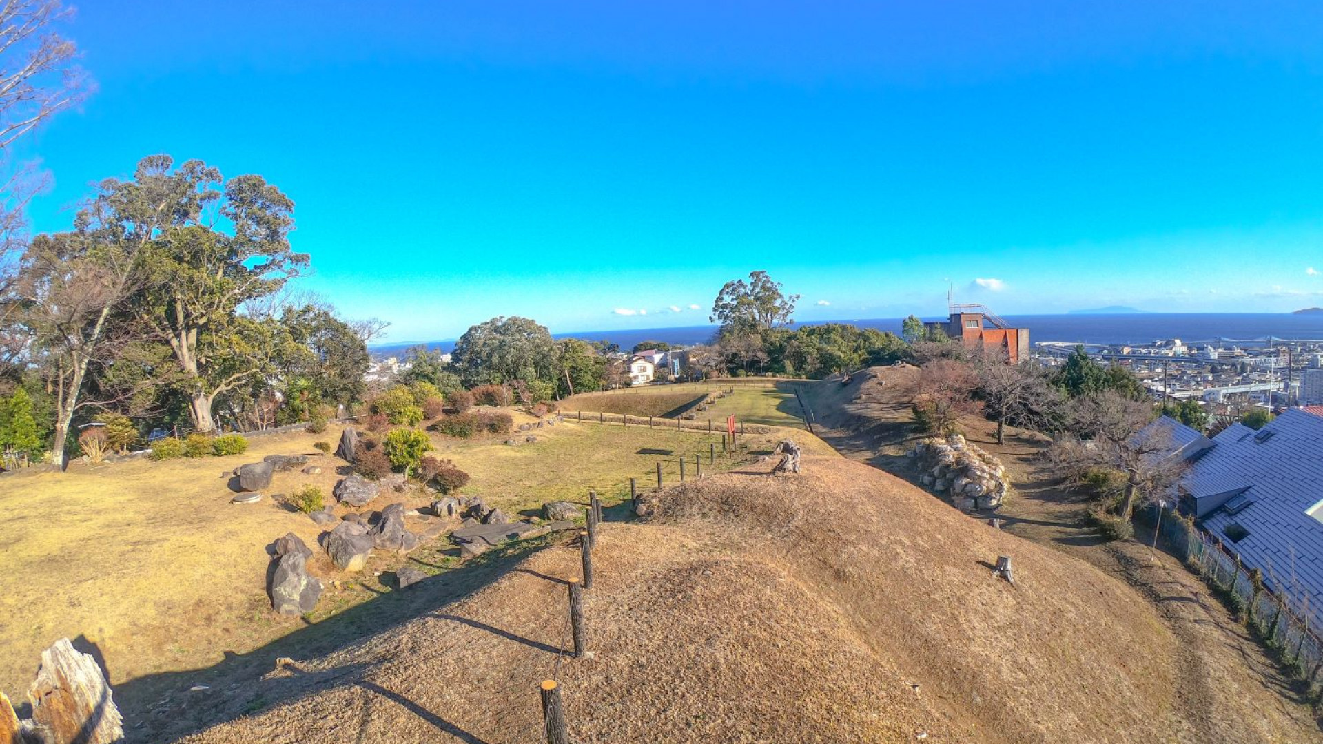 Remains of the Total Structure of Odawara Castle
