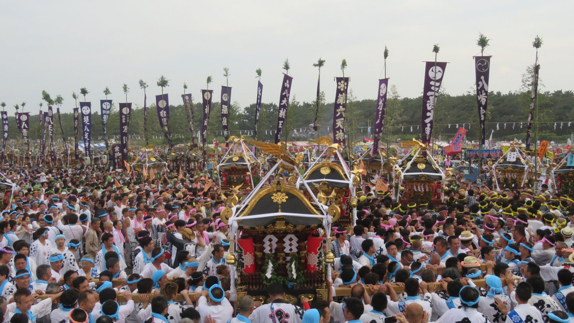 茅之崎海岸滨降祭
