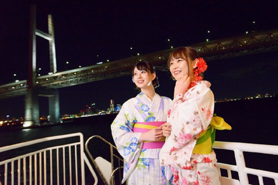 Yokohama Yukata DE Marine Rouge
