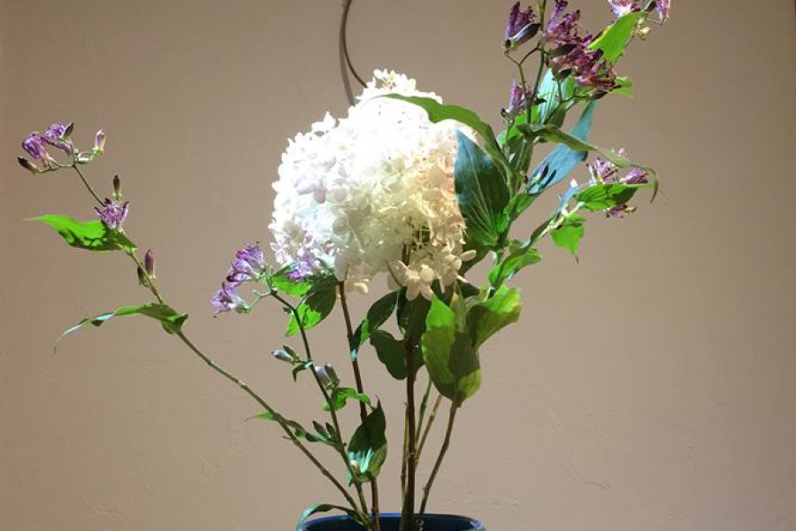 以花對話 草月流插花 studio fworks