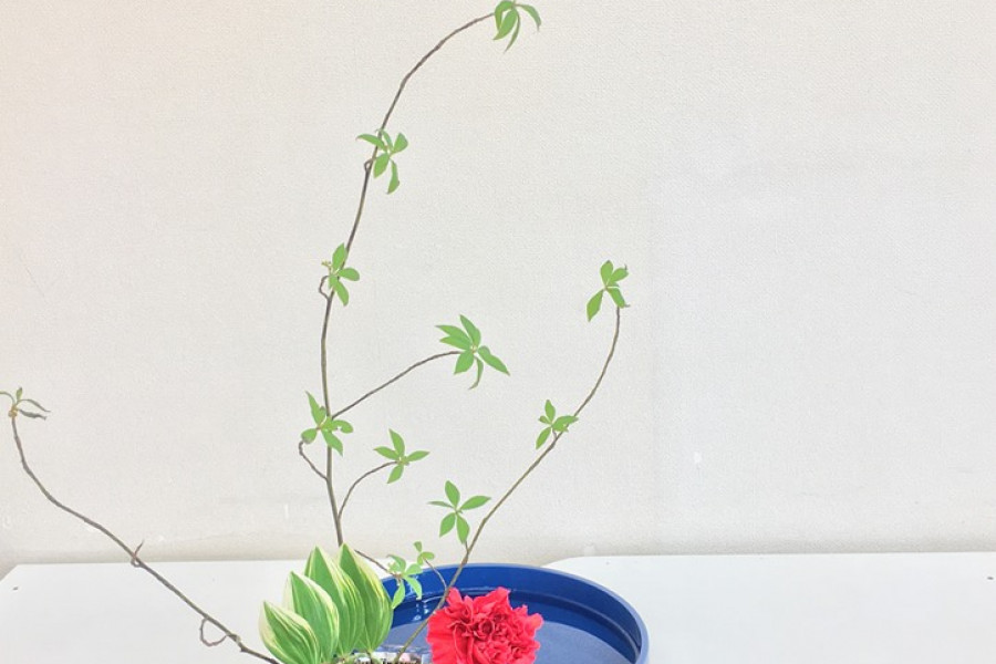 以花對話 草月流插花 studio fworks