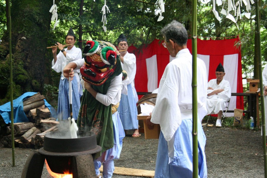 汤立狮子舞 宫城野