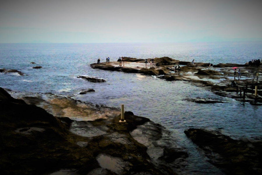 海边嬉戏（江之岛）