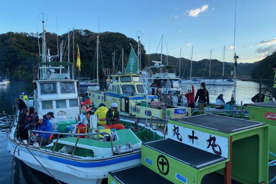 낚싯배・마루주마루