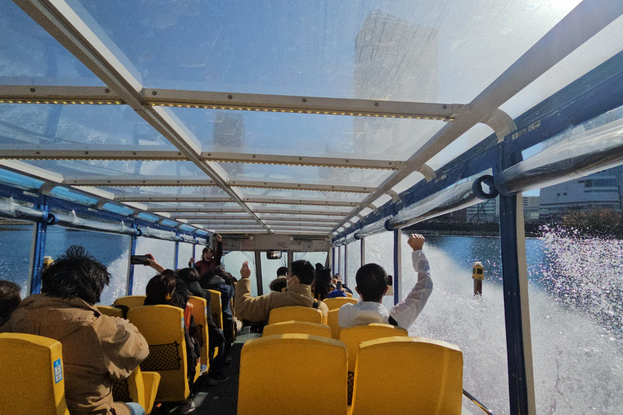 SKY DUCK横滨　水陆两用巴士「SKY BUS」