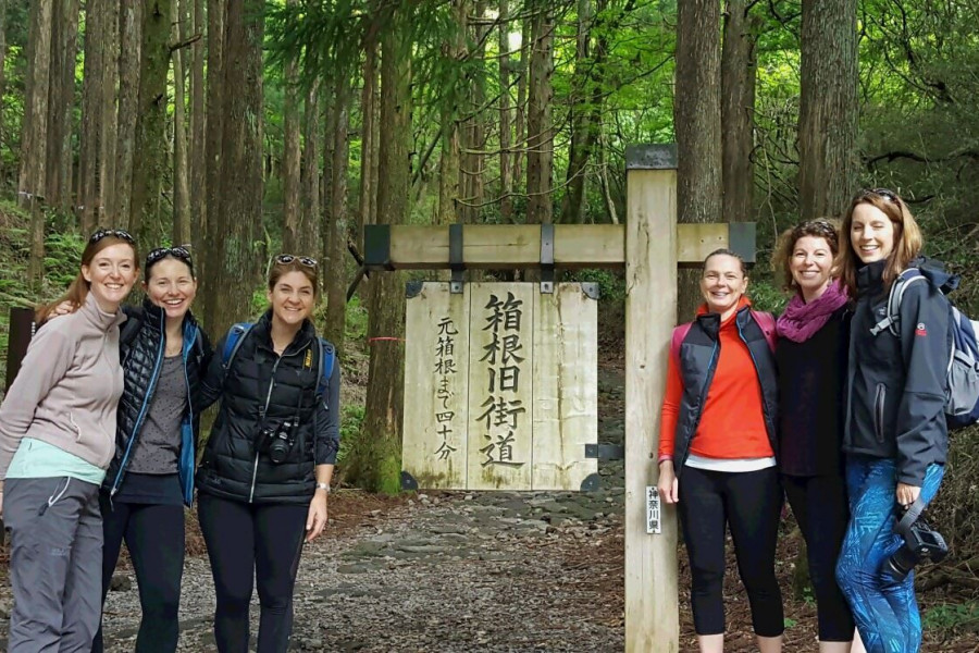 与志愿导览员同行的箱根徒步路线