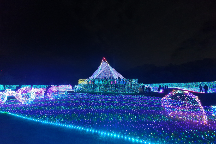 游乐园 读卖乐园 “Jewellumination ”宝石彩灯