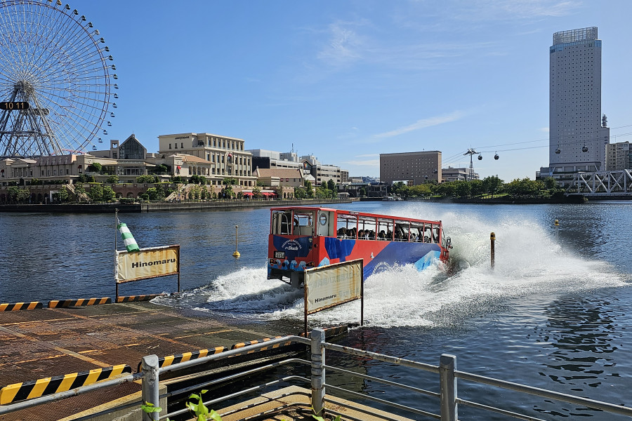 SKY DUCK横滨　水陆两用巴士「SKY BUS」