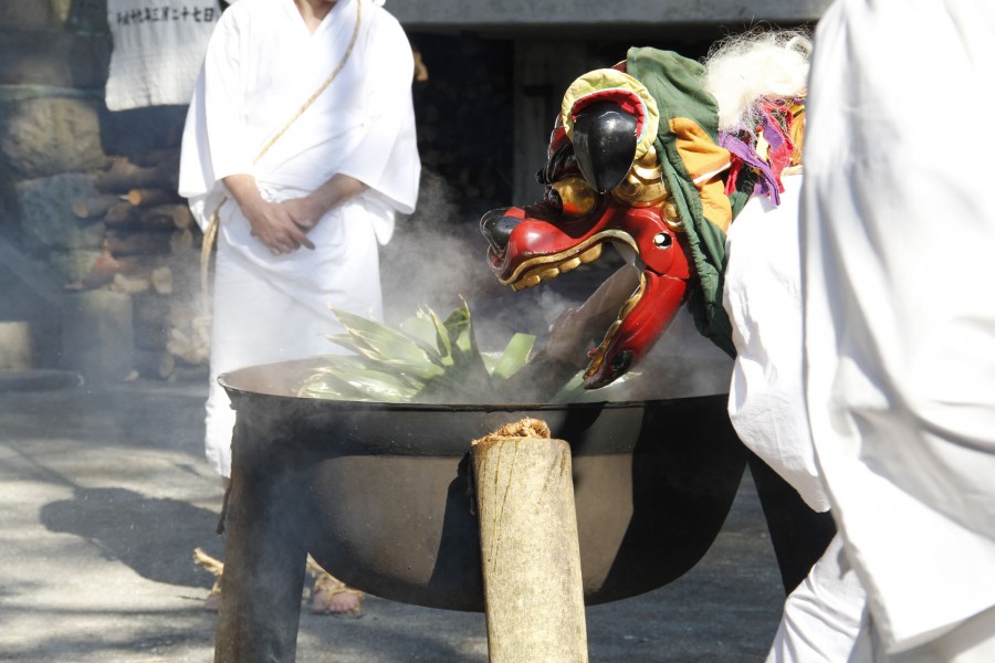 汤立狮子舞　仙石原