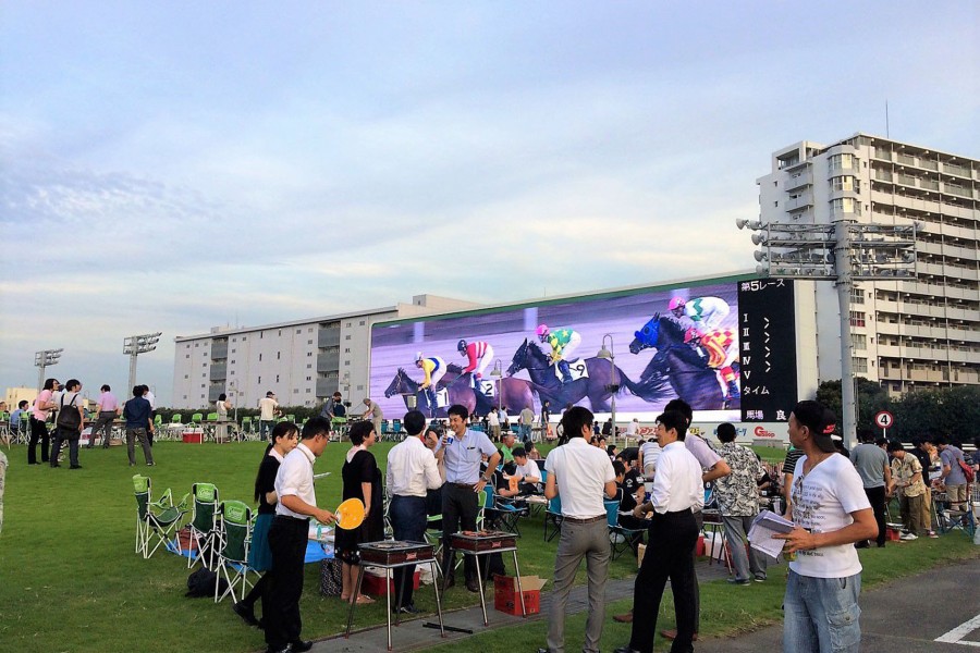 川崎赛马场烧烤场