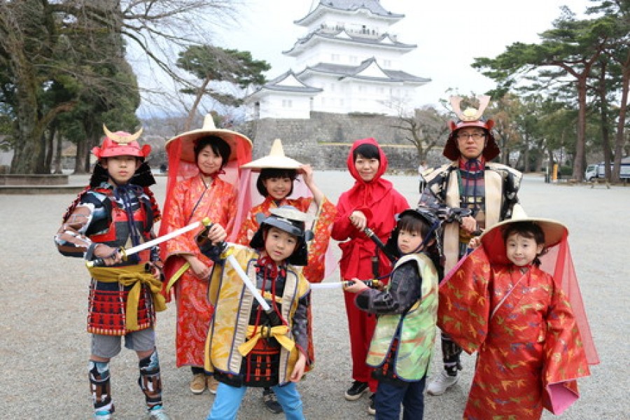 Odawara Castle Tokiwamokimon (Armor dress-up experience)