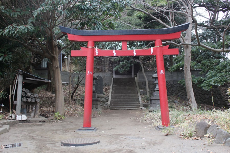 柏山稻荷与严岛千人力弁天社