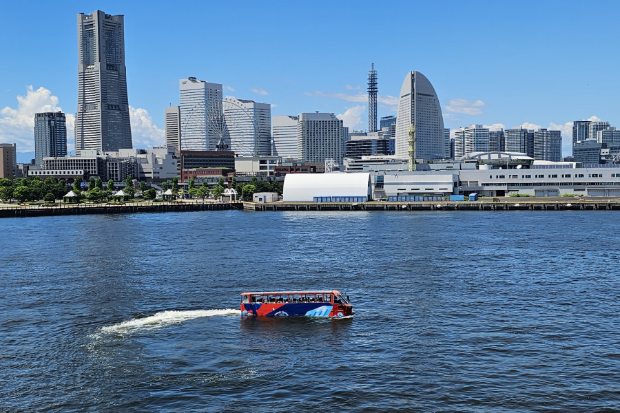 SKY DUCK横滨　水陆两用巴士「SKY BUS」