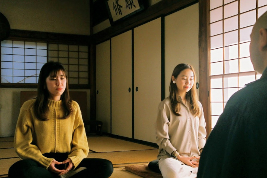 坐禅体验Flying Monk（临济宗大德寺派 愿修寺）