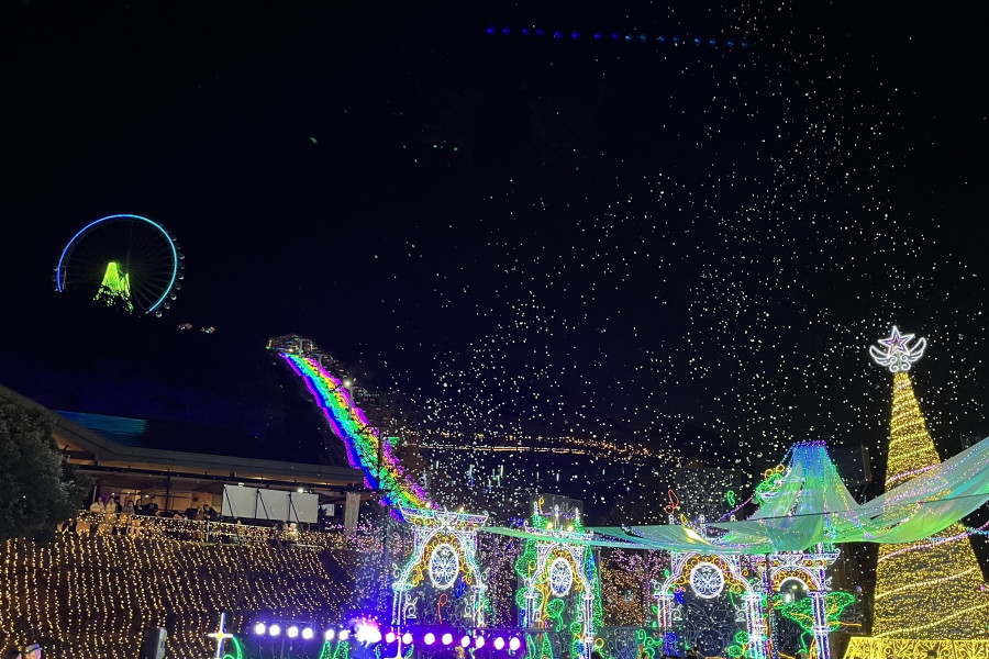 相模湖灯祭